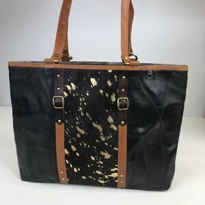 Vaan Nash Rawhide Tote NWT